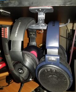 Elevation Lab The Anchor Pro - Extra Strong Under-Desk Headphone Stand Mount with Built-in Cord Management 69 81qkD6V0sbL