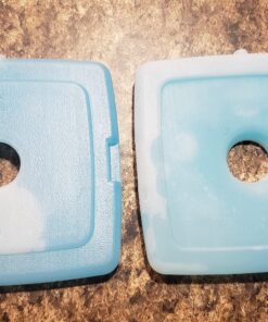 Cool Coolers by Fit + Fresh, 4 Pack Slim Ice Packs, Space Saving Reusable Ice Packs for Lunch Boxes or Coolers, Single Pack Pack of 4 36 81qkwive2HL