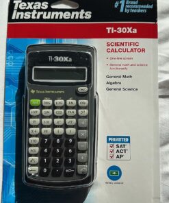 Texas Instruments TI-30Xa Scientific Calculator Gray 28 81ql5wyb3nL