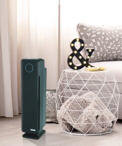 Germ Guardian Air Purifier for Home, Large Rooms, H13 HEPA Filter, Removes Dust, Allergens, Smoke, Pollen, Odors, Mold, UV-C Light Helps Reduce Germs, 28 Inch, Black, AC5350B 1 Pack Black Onyx 36 81qmsYOSHjL