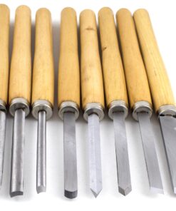 Bastex Professional Quality Wood Turning Chisel 8 pcs Set Included Lathes: 2 Skew 1 Spear Point 1 Parting 1 Round Nose & 3 Gouge Tools for Wood Working Professionals or Hobbyist. Starter Pack Kit 9 81qnLrp7QdL