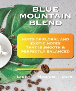 Alternative view of Magnum Exotics Coffee, Blue Mountain Coffee Blend - Medium-Light Roast, Whole Bean, Made from 100% Arabica Bean Coffee, Rich & Smooth Flavor, Fresh Roast - Blue Mountain Blend, 2 Lb Jamaican Blue Mountain 2 Pound (Pack of 1)