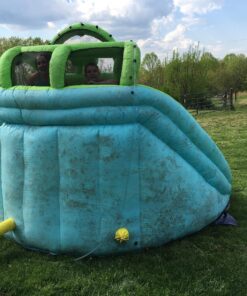 Little Tikes Rocky Mountain River Race Inflatable Slide Bouncer Multicolor, 161.00''L x 169.00''W x 103.00''H --- Weight: 50.00lbs. Little Tikes Bouncer 25 81qpJhu20jL