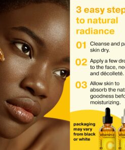 Double Size (2OZ), 20% Vitamin C Serum for Face with Hyaluronic Acid, Face Serum Vitamin C, Vitamin C for Face Serum for Women, Vitamin C Oil for Face, Vit C Serum for Face, Vitamin C Face Serum Vitamin C Serum 20% 24 81qpYjRjU9L