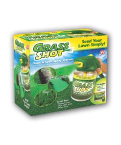 Grass Shot by Bulbhead - The Ultimate Home Hydro Seeding System, Liquid Spray Seed Lawn Care Soak & Seed Spray System