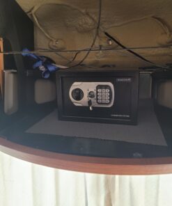 HONEYWELL - 5101 Steel Security Safe with Hotel-Style Digital Lock, 0.27-Cubic Feet, Black 19 81qptyP4D7L