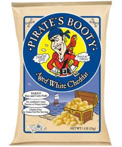 Pirate's Booty Aged White Cheddar Cheese Puffs, 24ct, 1oz Indvidually Sized Bags, Healthy Kids Snacks, Gluten Free 11 81qqgy93SxL