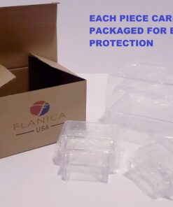 Alternative view of FlanicaUSA 9 Pieces Set - Clear Acrylic Display Riser Set, Acrylic Display Stand …