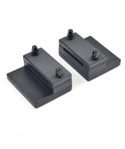 DIYHD TSQ15 Big Wheel Sliding Barn Wood Interior Closet Kitchen Door Easy Mount One Piece Bracket, 6.6FT Track Kit, Bypass Hardware 12 81qrYUz2InL