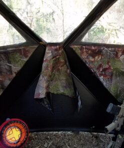 Barronett Blinds RA200BW Radar Pop Up Portable Blind, Bloodtrail Backwoods Camo 45 81qrksPDjML