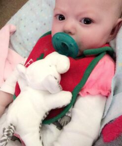 Mary Meyer WubbaNub Infant Pacifier, 6-Inches, Afrique Elephant 35 81qtbX6RgzL