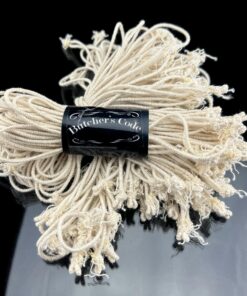 Rotisserie Elastic and Cotton Blend - Stretchy Twine - Food Grade - Heat Safe - Cooking Ties - Poultry Loops - 50 Pack 24 81qucWirN1L