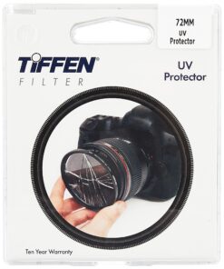 Tiffen 72UVP 72mm UV Protection Filter , black 15 81qun8GD25L