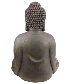 Design Toscano AL1614 Meditative, The Grand TempleIndoor StatueCabinet on Wheels Indoor/Outdoor Garden Statue, 20 Inches Wide, 15 Inches Deep, 26 Inches High, Handcast Polyresin, Dark Stone Finish Meditating Buddha 31 81qwSvYQjjL