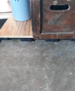 USA SEALING Attic Dek Flooring Storage System, Walking Deck Pallet Boards for Attic, Easy Installation Floor System for Garage, Roof and More, 4 Panels Included - Black 4pk - Universal 33 81qxME7ME1L