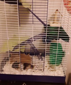 Alternative view of Ware Manufacturing Chew Proof 4-Story Hamster Cage Purple