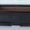 Ceramic Bonsai Pots - Japanese Jmbamboo Brand - Black Ceramic Pot Is 8x6 x3''