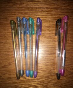 Yasutomo GX1007 Gel Xtreme Metallic Pens, Package of 7 16 81qzEj9XQnL