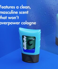Gillette After Shave Gel for Men, Aftershave for Men, After Shave Lotion for Men, Calms, Soothes and Refreshes Sensitive Skin, Light Fragrance, 2.5 oz, Pack of 6, After Shave Cologne Men, Aftershave 19 81r1 4bJvgL