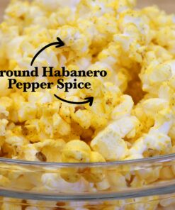 ASS KICKIN' Habanero Microwave Popcorn - 12 Pack - Ultimate Spicy Gourmet Gift - Makes a Great Movie Theater Popcorn or Snack Food - Try if you dare! 6 81r2EfnYPSL