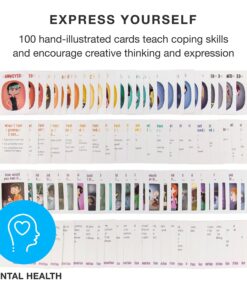Feelings in a Flash - Emotional Intelligence Flashcard Game - Toddlers & Special Needs Children - Teaching Empathy Activities, Coping & Social Skills - 50 Scenario Cards, 50 Reaction Faces 8 81r3wZKxSL 1
