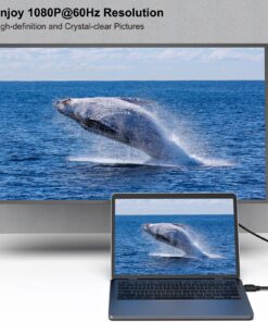 Alternative view of BENFEI HDMI to DVI, Bi Directional DVI-D 24+1 Male to HDMI Male High Speed Adapter Cable Support 1080P Full HD Compatible for Raspberry Pi, Roku, Xbox One, PS4 PS3, Graphics Card 6 Feet 1 Pack