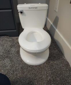 Summer Infant My Size Potty, White - Realistic Potty Training Toilet Looks and Feels Like an Adult Toilet - Easy to Empty and Clean 57 81r6jTA3E1L