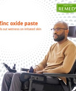 Medline Remedy CLINICAL Zinc Oxide Paste Skin Protectant (4 oz Tube), Vanilla Scent, Diaper Rash Cream, Incontinence Care, Wetness Protection, Paraben Free, Hypoallergenic, Adults, Children 15 81r7 UmUDAL