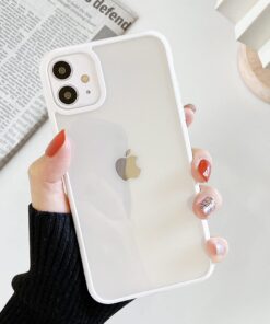 ZTOFERA Crystal Clear Case for iPhone 12/iPhone 12 Pro 6.1",Cute Girls Transparent Soft Ultra Slim Anti-Scratch Bumper Protective Cover White iPhone 12 / 12 Pro 9 81r9jbRlnAL