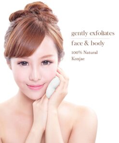 The Beauty Shelf Konjac Sponge Set, 3 Pack Exfoliating and Cleansing Facial Sponges - Pure Konjac Glucomannan - Easy-Grip Heart Shape - for Delicate and Sensitive Skin - Premium Bath Supplies 17 81rA7mWu1WL