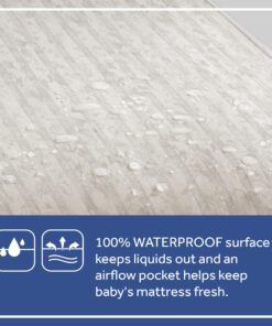 Sealy Baby Firm Rest Antibacterial 2-Stage Dual Firmness Waterproof Baby Crib Mattress & Toddler Bed Mattress, 204 Premium Coils, Medical-Grade Surface, Hypoallergenic, Made in USA, 52"X28" Viivia 17 81rAb2J7TZL 4