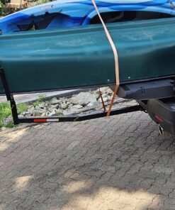 ECOTRIC Truck Bed Extender Pickup Truck Bed Hitch Mount Extension Rack SUV Lumber Ladder Canoe Boat Kayak Long Pipes w/Flag 750lbs Capacity 33 81rAsg87QpL