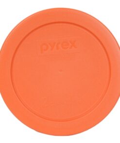 Alternative view of Pyrex 7200-PC Round 2 Cup Storage Lid for Glass Bowls (6, Orange)