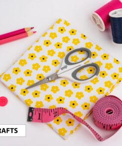 SINGER 07175 Sewing and Detail Scissors Set with Comfort Grip,White,pink 2-Pack 21 81rEBXgfLES