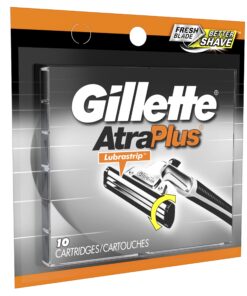 Gillette AltraPlus Mens Razor Blade Refills, 10 Count, Lubra-Soft Strip for Smoothness and Comfort 14 81rEKK8EgbL