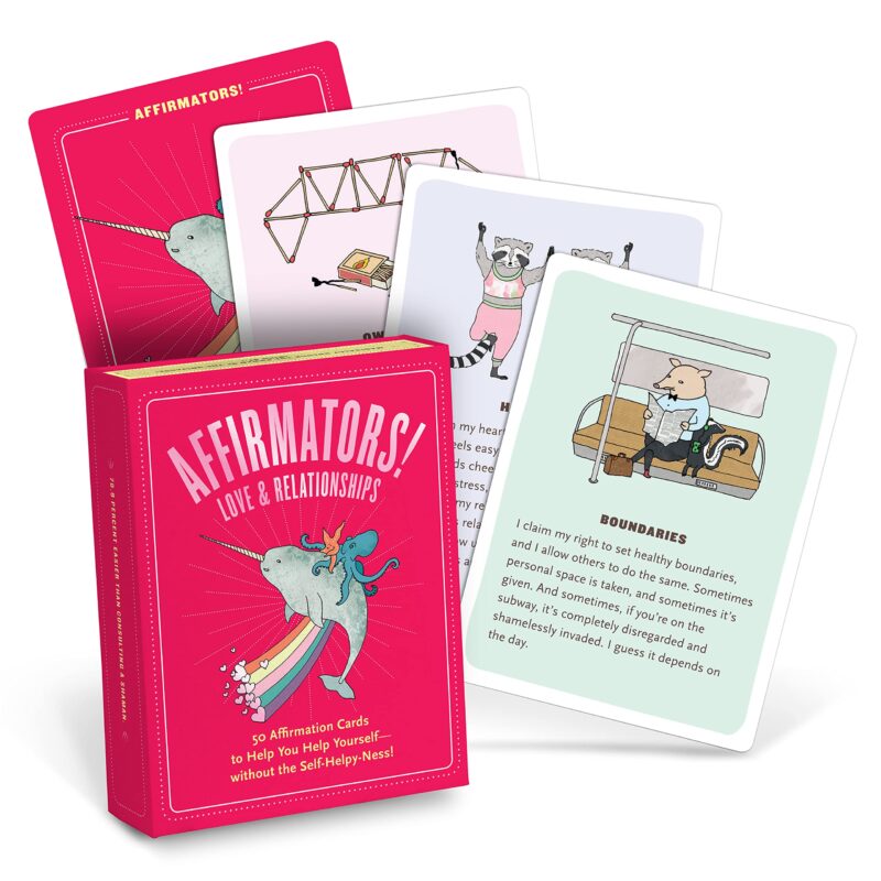 Catalog 3 Affirmators! Love & Relationships Deck: 50 Affirmation Cards to Help You Help Yourself - Without the Self-helpy-ness!