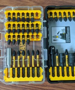 DEWALT Screwdriver Bit Set, Impact Ready, FlexTorq, 40-Piece (DWA2T40IR) 40-Piece Impact Ready Set 73 81rGUM83nzL