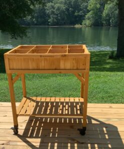 VegTrug 8 Pocket Herb Garden Brown 42 81rHAkTIeoL