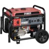 RAINIER R12000DF Dual Fuel (Gas and Propane) Portable Generator with Electric Start - 12000 Peak Watts & 9500 Rated Watts - CARB Compliant - Transfer Switch Ready