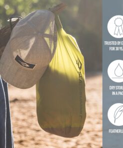 Alternative view of Sea to Summit Ultra-Sil Nano Dry Sack, Featherlight Dry Bag Lime 1 Liter