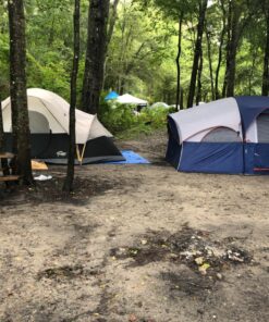 Coleman Red Canyon 8-Person Camping Tent, Weatherproof Family Tent Includes Room Dividers, Rainfly, Adjustable Ventilation, Storage Pockets, Carry Bag, & Quick Setup Black 44 81rI8YUiEiL