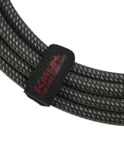 KIRLIN Cable IWB-202BFGL-20/CA 20-Feet Premium Plus Instrument Cable, Carbon Gray Woven Jacket 20 feet 5 81rJp2EqxrL