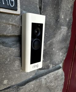 Ring Video Doorbell Pro – Upgraded, with added security features and a sleek design (existing doorbell wiring required) Doorbell only 39 81rJvwrb6DL