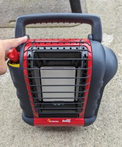 Mr. Heater F232000 MH9BX Buddy 4,000-9,000-BTU Indoor-Safe Portable Propane Radiant Heater, Red-Black 56 81rKHnYGyCL