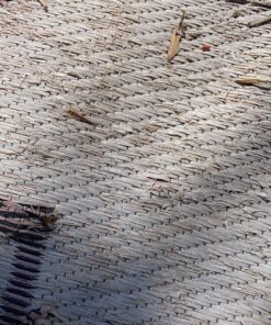 Camco Large Reversible Outdoor Patio Mat Easy to Clean, Perfect for Picnics, Cookouts, Camping, and The Beach (6' x 9', Brown Lattice Design) (42877) 6' x 9' 19 81rKHyFFqFL