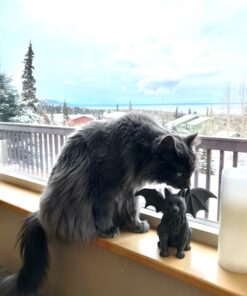 Pacific Giftware Winged Cat Gargoyle Statue Figurine Myth Fantasy 33 81rKqppOIEL