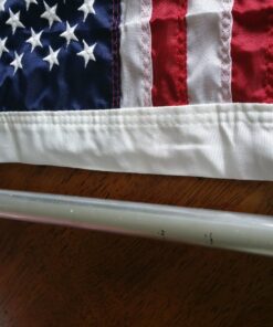 TAYLOR MADE PRODUCTS Sewn American Flag for Boats, 12" x 18", Marine-Grade Nylon, Fade Resistant, Brass Grommets, Embroidered Stars and Stripes, Flag only - 2020109194 39 81rLDPm5fqL