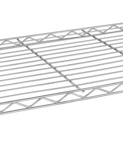 Whitmor Supreme Wide Stacking Shelf - Heavy Duty - Adjustable - Chrome 29 81rMdZZC16L