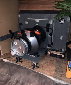 iPower GLFANXINLINE8 8 Inch 750 CFM Inline Duct Ventilation HVAC Exhaust Blower for Grow Tent, Grounded Power Cord, 8" Fan, Grey 25 81rNnj215QL