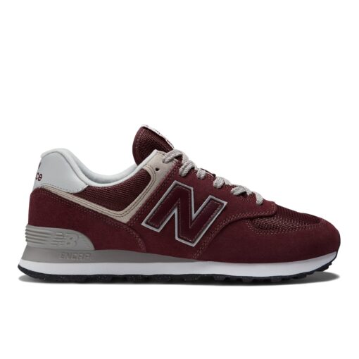 New Balance Men's 574 Classics Running Shoe 15 Wide Burgundy Evm Dark